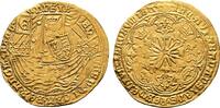 GROSSBRITANNIEN Edward IV, 1461-1470, 1471-1484. Ryal (Rosenoble) o.J. (1466-1469) London, Münzzei Sehr schön