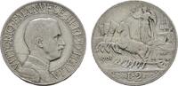 ITALIEN 2 Lire 1908 R Victor Emanuel III., 1900-1946. Sehr schön 43.35 £  +  8.67 £ shipping