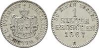 WALDECK Silbergroschen 1867 Georg Victor, 1852-1893. Stempelglanz 47.68 £  +  8.67 £ shipping