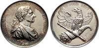 BRANDENBURG-PREUSSEN Silbermedaille (D.F.Loos) 1877 Wilhelm I., 1861-1888. Winzige Kratzer., UNC-