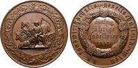 LANDWIRTSCHAFT Bronzemedaille 1857 (v. Radnitzky) Kl. Fleck, Stempelglanz 104.03 £  +  8.67 £ shipping