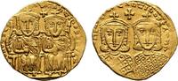 BYZANZ AV-Solidus, (778-780), Konstantinopel. Leo IV., 775-780 mit Constantinus VI. EF