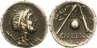 Republik Denar Cn. Cornelius Lentulus 76-75 v. Chr.. -