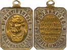 Reformation Stuttgart. Rechteckige Weißmetallmedaille 1 400. Geburtstag von Martin Luther 1883. -