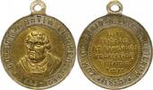 Reformation Bimetallmedaille 400. Geburtstag von Martin Luther 1883. -