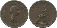 Großbritannien Halfpenny George III. 1760-1820. -