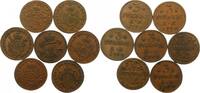 Mainz-Erzbistum 3 Pfennig Johann Friedrich Karl Graf von Ostein 1743-1763. -