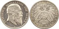 Baden 2 Mark Friedrich I. 1856-1907. -
