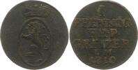 Reuss-ältere Linie Pfennig Heinrich XIII. 1800-1817. -