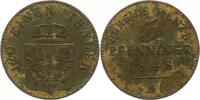 Brandenburg-Preußen 3 Pfennig Friedrich Wilhelm IV. 1840-1861. -