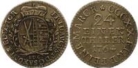 Sachsen-Albertinische Linie 1/24 Taler Friedrich August III. 1763-1806. -