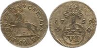 Braunschweig-Wolfenbüttel 6 Pfennig Karl I. 1735-1780. -