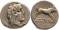 Republik Denar M. Volteius M. 78 v. Chr.. -