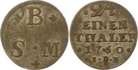Braunschweig-Wolfenbüttel 1/24 Taler Karl I. 1735-1780. -