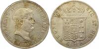 Italien-Neapel und Sizilien Piastra zu 120 Grana Ferdinand II. 1830-1859. -