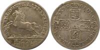 Braunschweig-Calenberg-Hannover 1/8 Taler Georg I. 1714-1727. -
