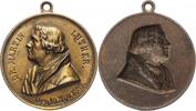 Reformation Einseitige tragbare Eisengussmedaille 400. Geburtstag von Martin Luther 1883. -