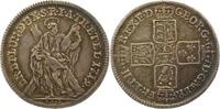 Braunschweig-Calenberg-Hannover 1/3 Taler Feinsilber Georg I. 1714-1727. -