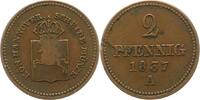 Braunschweig-Calenberg-Hannover 2 Pfennig Wilhelm IV. 1830-1837. -