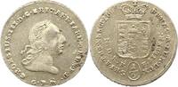 Braunschweig-Calenberg-Hannover 1/6 Taler Georg III. 1760-1820. -
