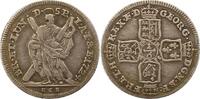 Braunschweig-Calenberg-Hannover 1/6 Taler Georg I. 1714-1727. -