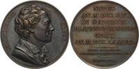 Musiker Bronzemedaille Gluck, Christoph Willibald Ritter von *1714 Weidenwang (Mittelfranken), +1787 Wien, deutscher Komponist. -