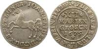 Braunschweig-Calenberg-Hannover Dicke 12 Mariengroschen Johann Friedrich 1665-1679. -