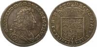 Braunschweig-Calenberg-Hannover 1/3 Taler Georg Ludwig 1698-1714. -