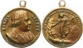 Reformation Bronzegussmedaille 400. Geburtstag von Martin Luther 1883. -