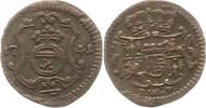 Sachsen-Albertinische Linie Pfennig Friedrich August II. 1733-1763. -