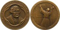 Reformation Bronzemedaille 400-Jahrfeier der Reformation 1917. -