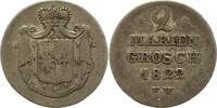 Waldeck 2 Mariengroschen Georg Heinrich 1813-1845. -