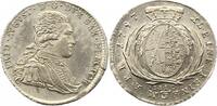 Sachsen-Albertinische Linie 1/3 Taler 1797 Friedrich August III. 1763-1806. Schrötlingsfehler am Rand, UNC