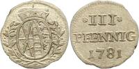 Sachsen-Albertinische Linie 3 Pfennig Friedrich August III. 1763-1806. -