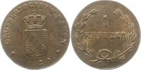Baden-Durlach Kreuzer Ludwig 1818-1830. -