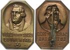 Reformation Bronze 450. Geburtstag von Martin Luther 1933. -