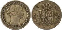 Spanien Real Isabel II. 1833-1868. -