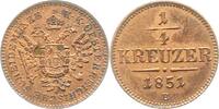 Haus Habsburg 1/4 Kreuzer Franz Joseph I. 1848-1916. -