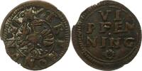 Dortmund 6 Pfennig Städtische Prägungen. -
