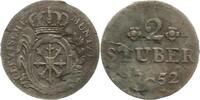 Brandenburg-Preußen 2 Stüber 1 Friedrich II. 1740-1786. -