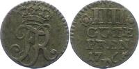 Brandenburg-Preußen 4 Gute Pfennig Friedrich II. 1740-1786. -