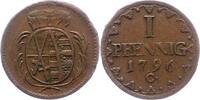 Sachsen-Albertinische Linie Pfennig Friedrich August III. 1763-1806. -
