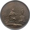 Spanien Einseitige Bronzegussmedaille Carlos III. 1759-1788. -