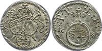 Bamberg, Bistum Peter Philipp von Dernbach 1672-1683. Körtling zu 1/84 Taler 1 1680 Vorzüglich