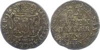 Sachsen-Albertinische Linie 1/24 Taler Friedrich August II. 1733-1763. -