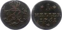 Sachsen-Hildburghausen Heller Ernst Friedrich Karl 1745-1780. -