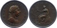 Großbritannien Penny mit Gravur George III. 1760-1820. -