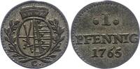 Sachsen-Albertinische Linie Pfennig Friedrich August III. 1763-1806. -