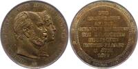 Brandenburg-Preußen Bronzemedaille Wilhelm I. 1861-1888. -