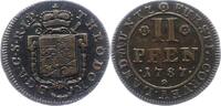 Corvey 2 Pfennig Theodor von Brabeck 1776-1794. -
